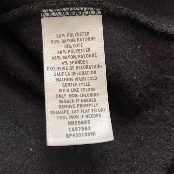 HP! BP. Fizz The Season Raw Hem Sweatshirt Women’s Size Medium - Picture 10 of 11